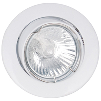 Simple avec Gimbal Eye-lid Rotating Spot Downlight Lampe Blanc IP21 GU10