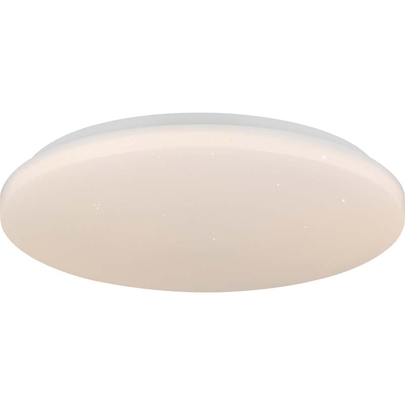 Plafonnier rond moderne à montage en surface à LED Dim, plafonnier ultra-mince 3000-6500K Dia.40cm