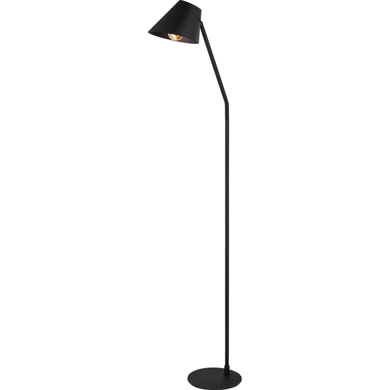 Nordic Modern Authenic Design Lampadaire Créatif avec Angle Lampadaire E27 Dim