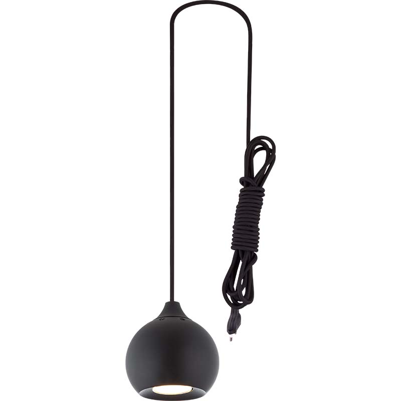 Simple Attrayant Amande Boule Lumière Réglable Fenêtre Pendentif Lumière Sable Gris GU10