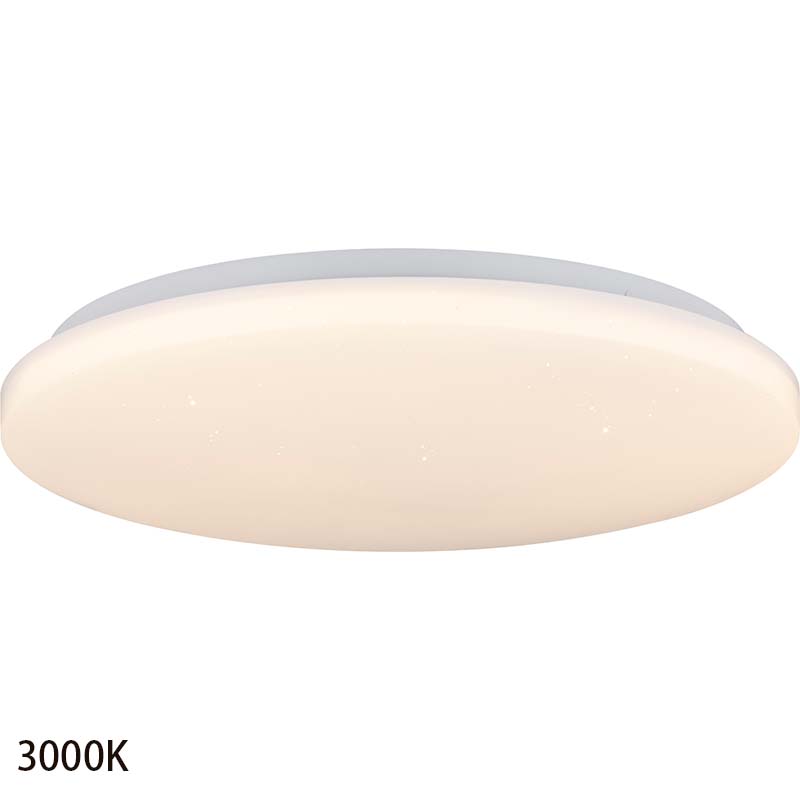 Plafonnier rond moderne à montage en surface à LED Dim, plafonnier ultra-mince 3000-6500K Dia.61.5cm