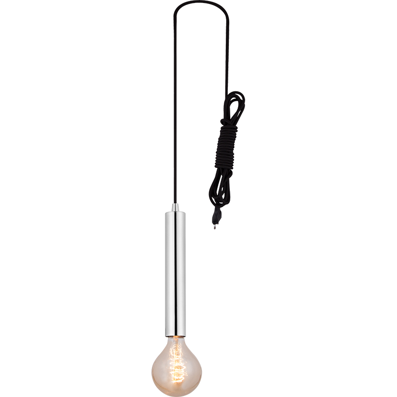 Suspension simple et attrayante pour fenêtre réglable, blanc mat E27