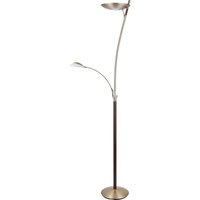 Design élégant Lampadaire Créatif Lampadaire Laiton Mat avec Twin Stepless Dim