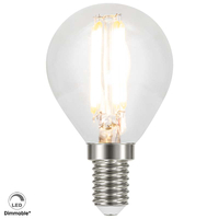 Eclairage avec l'Ampoule Claire 230V E14 G45 LED 4W Dimmable