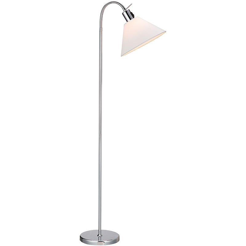 Lampadaire élégant et moderne avec base anti-inclinaison à 8 degrés, douille E27