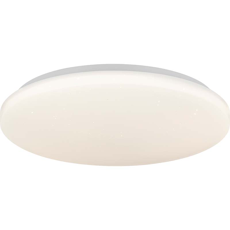 Plafonnier rond moderne à montage en surface à LED Dim, plafonnier ultra-mince 3000-6500K Dia.40cm