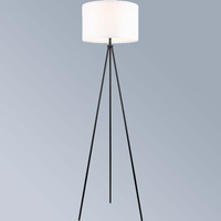 Lampadaire Moderne Avec Pied Trépied Et Design Simpliste, Compatible Avec Les Ampoules LED E27