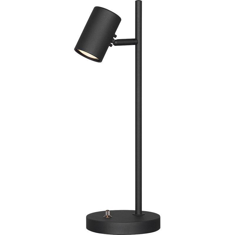 Noor Morden Style Lampe de bureau Lampe de table Décor avec cardan à 360 degrés GU10 Dimmable