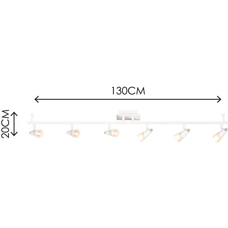 Élevez votre espace avec le spot de plafond décoratif simple et moderne